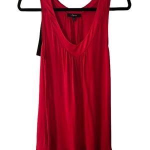 Vintage Express Y2K red satin lined tunic/dress